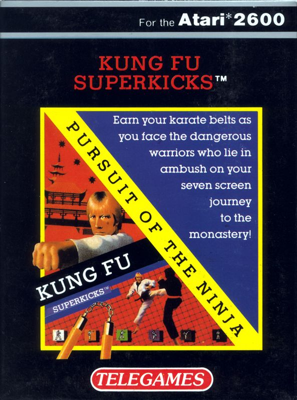 Chuck Norris Superkicks box art for Colecovision
